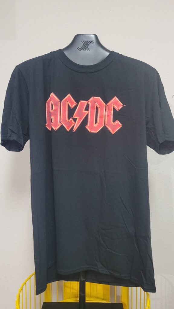 kind clean soft cotton Classic rock band Tee shirt M, L, XL, XXL ACDC 