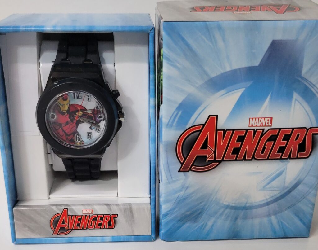Analog Watch in Avengers Gift Box - Marvel Iron Man 